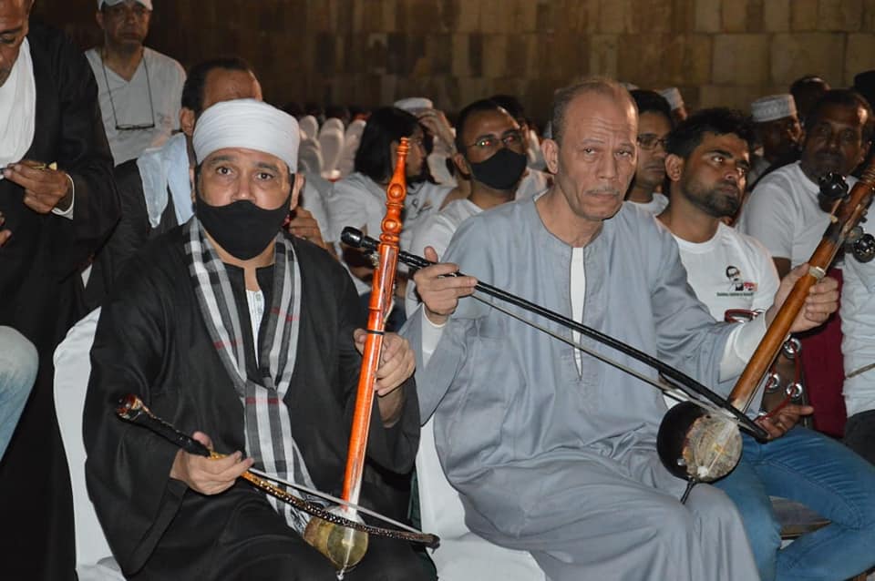 بروفة للمهرجان الدولي للطبول والفنون التراثية الدورة الثامنة من قلعة صلاح الدين الأيوبي بمسرح بئر يوسف 3