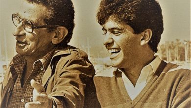 فى كان مع محسن وميشيل بيكولى 19851222