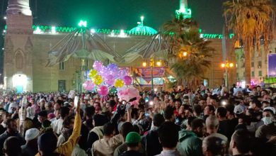 الاحتفال بمولد الإمام الحسين تصوير أشرف إبراهيم1