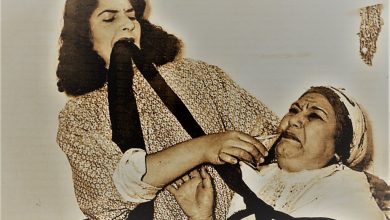 زينات صدقي في مشهد من أحد أفلامها