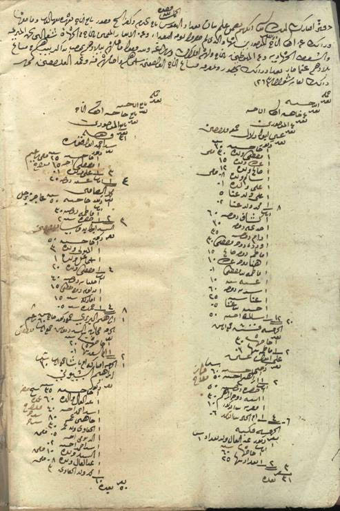 مسح ضوئي لسجل قرية بيجيرم وكفر الشيخ منصور محافظة الغربية 1847