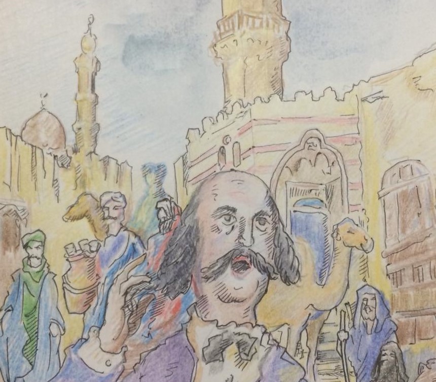 مقطع من لوحة