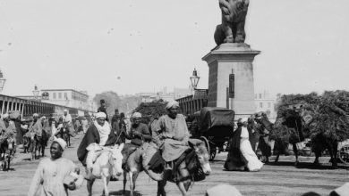 القاهرة وسط البلد كارت بوستال