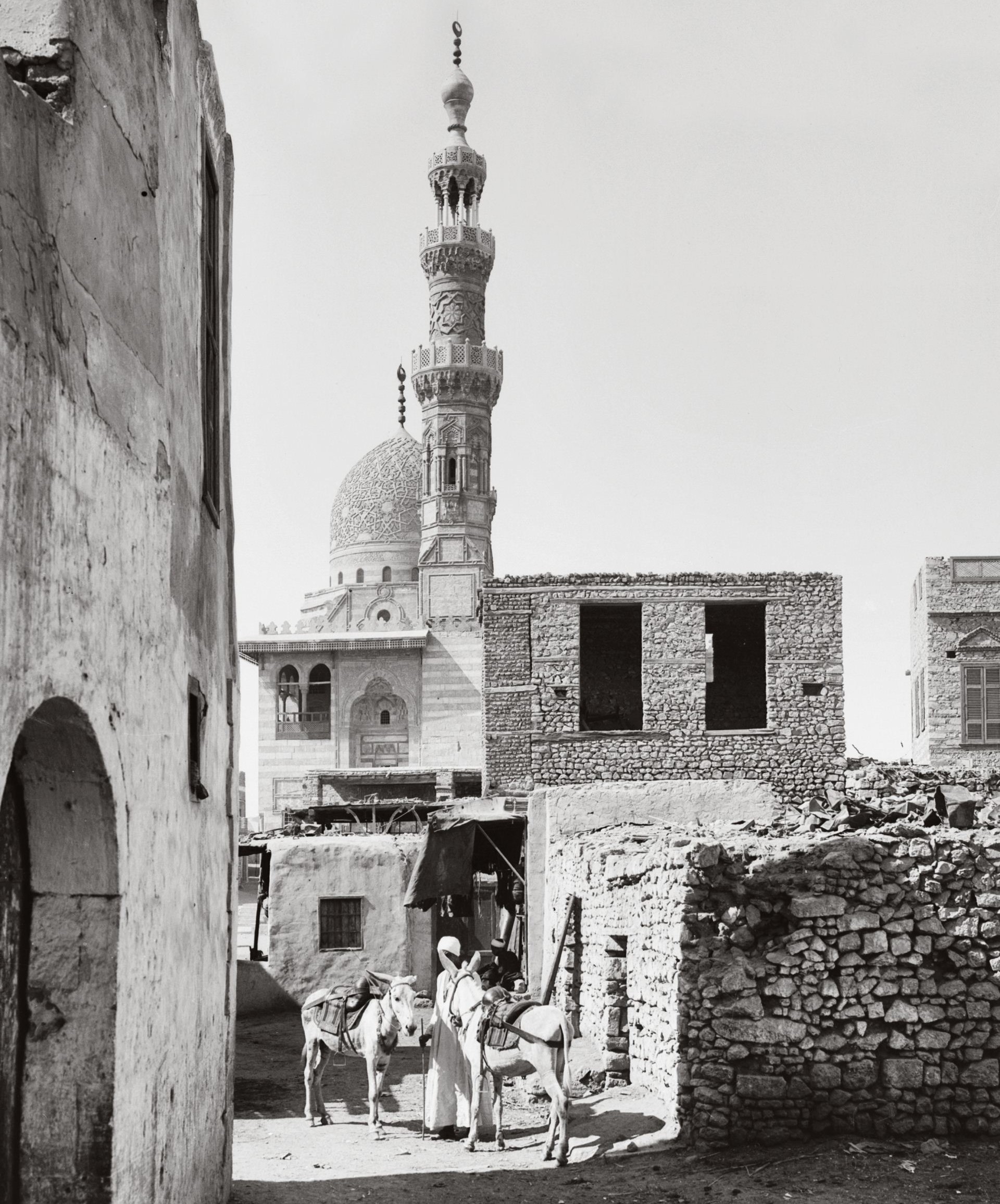 mosque of kait bey. cairo egypt. 1900 1920