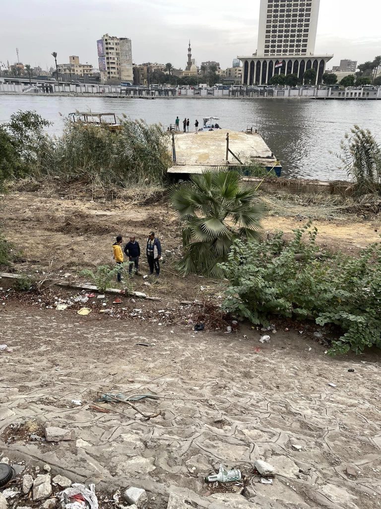 أعمال إنشائية بشارع سراي الجزيرة في الزمالك 6