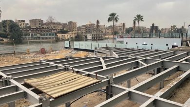 أعمال انشائية في نقابة المهندسين بحي الزمالك 4