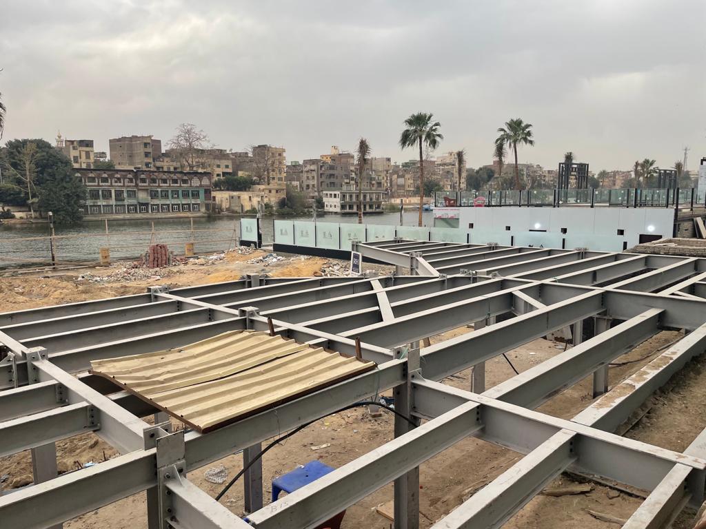 أعمال انشائية في نقابة المهندسين بحي الزمالك 4
