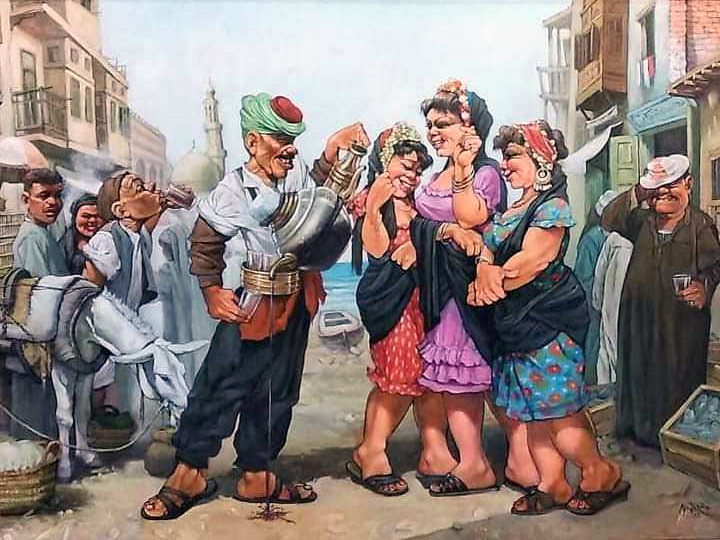 محسن أبو العزم بائع العرق سوس