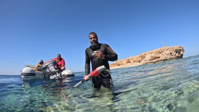 Installation of the Shinghamdrawat in the remote islands of the Red Sea 7