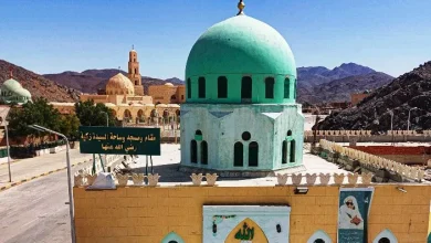 ضريح الحاجة زكية فى حميثرة.. الصورة من مسؤول الساحة